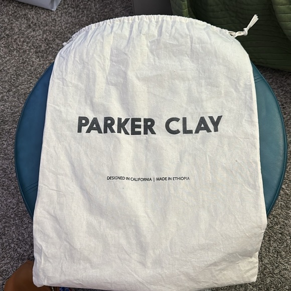 Parker Clay Eden carryall tote bag in rust brown - Picture 8 of 8